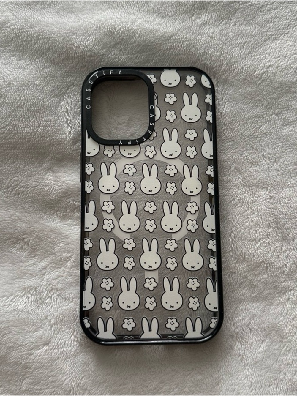 Casetify Iphone 17 Miffy Pattern Clear Magsafe Phone Case